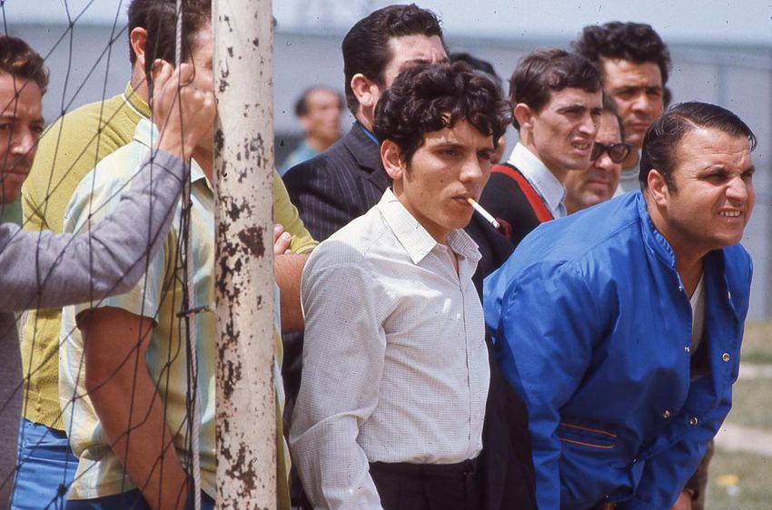 Part of a photo series on Toronto's Italian neighbourhood in the summer of 1970.