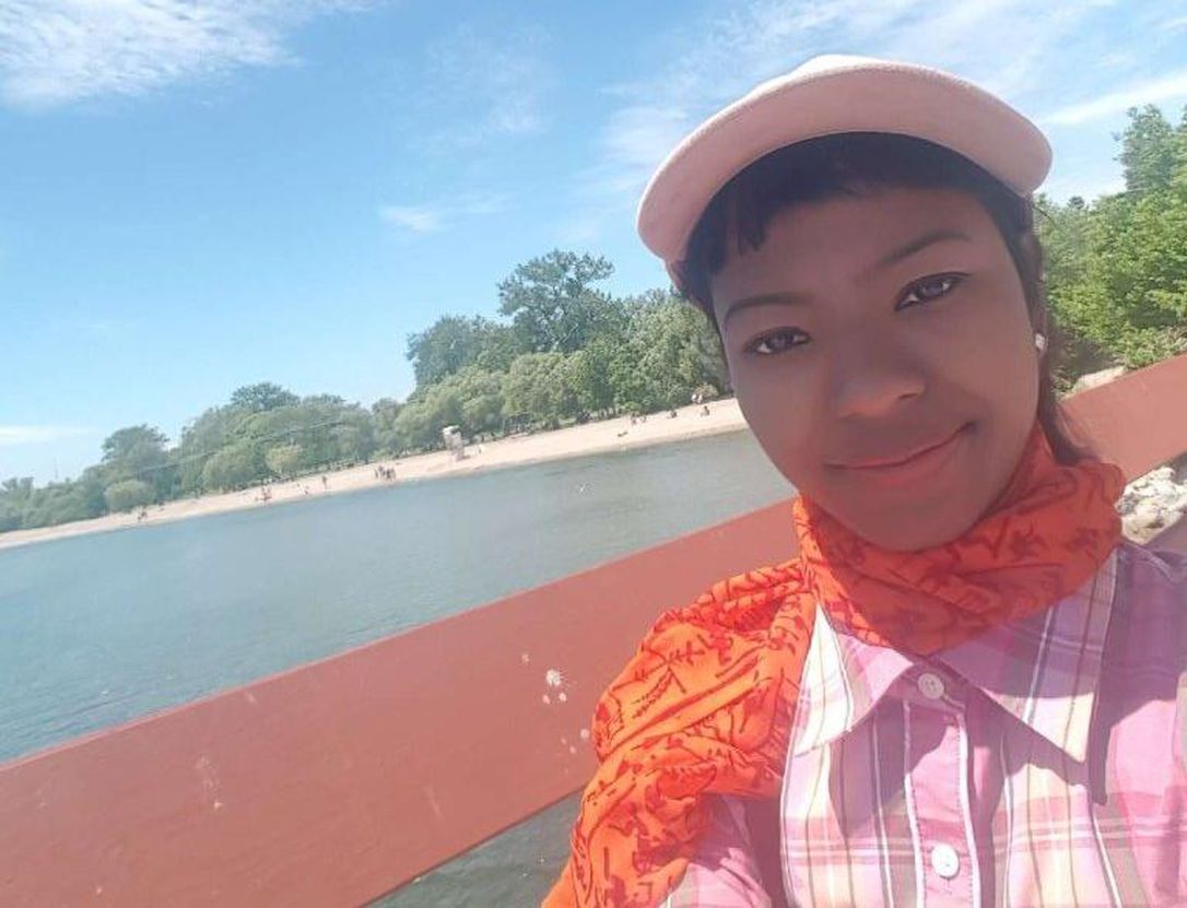 Popi Rani Das, who misses the constant warmth of Bangladesh, basks in the sun on Toronto's Centre Island last summer.